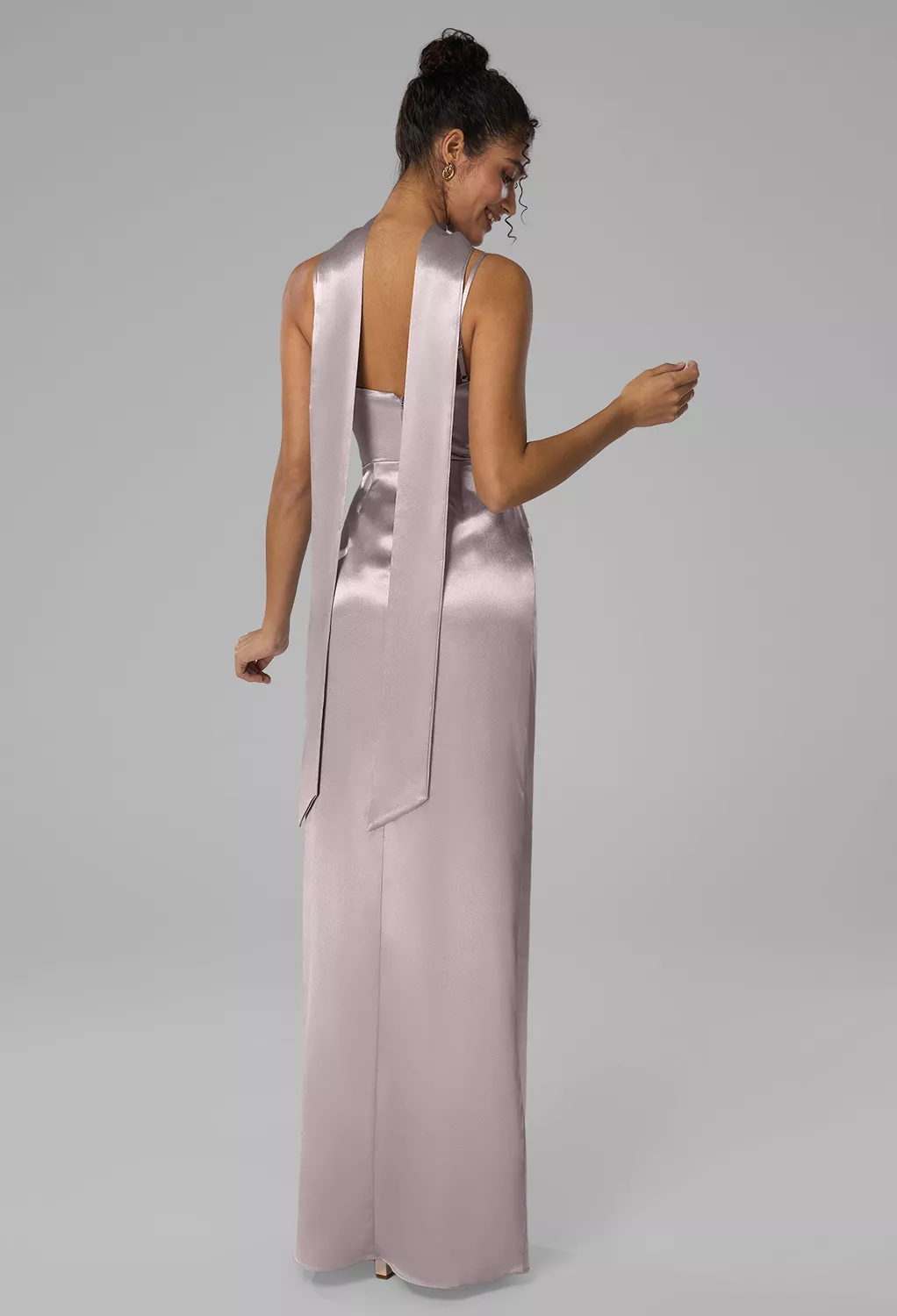 AW Delores Taupe  Bridesmaid Dresses